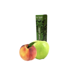 Elf Bar LUX 2000 Apple Peach (Яблуко Персик) Одноразовий POD