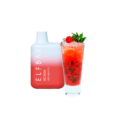 Elf Bar BC3000 Red Mojito (Мохіто Маліна) Одноразовий POD
