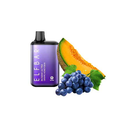 Elf Bar ULTRA BС5000 Grape Honedew (Виноград Диня) Одноразовий POD