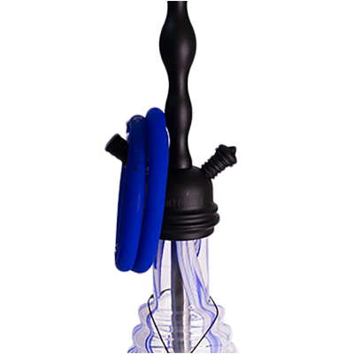 Кальян Amy 4-Stars 630 White Blue (біло-синій, повний комплект)