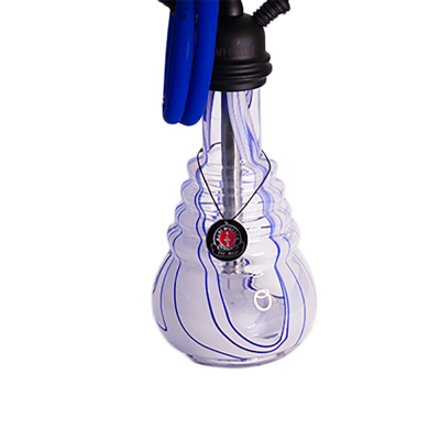 Кальян Amy 4-Stars 630 White Blue (біло-синій, повний комплект)