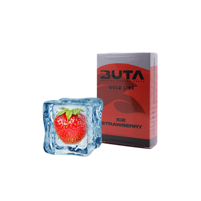 Тютюн Buta Gold Ice Strawberry (Крижана Полуниця, 50 г)