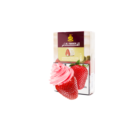 Табак Al Fakher Strawberry with Cream (Клубника со Сливками, 50 г)