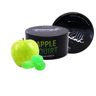 Тютюн 420 Apple Squirt (Яблучні Цукерки, 40 г)