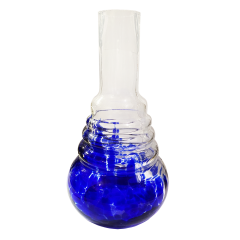 Колба для кальяна Amy Blue (Синий с разводами, без крепления)