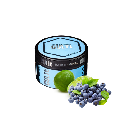 Тютюн CULTt Strong DS10 Lime blueberry (Лайм Чорниця, 100 г)