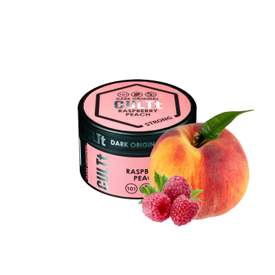 Тютюн CULTt Strong DS101 Raspberry peach (Малина Персик, 100 г)