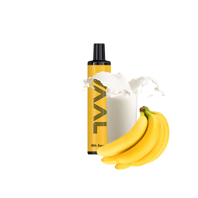 VAAL 1500 Milk Banana (Молоко Банан) Одноразовий POD