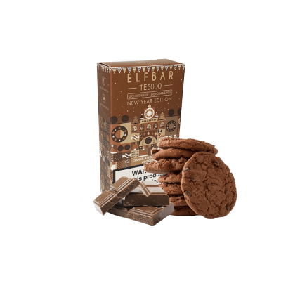 Elf Bar Christmas Edition TE5000 Chocolate Brownie Cookies (Шоколадное Печенье Брауни) Одноразовый POD