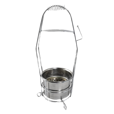 Кошик для вугілля Garden Silver (Металік)