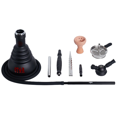 Кальян Amy 4-Stars 410 Red (червоний, повний комплект)