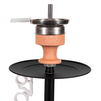 Кальян Amy Deluxe 652 Black (чорний, повний комплект) Кальян Amy Deluxe 652 Black (чорний, повний комплект)