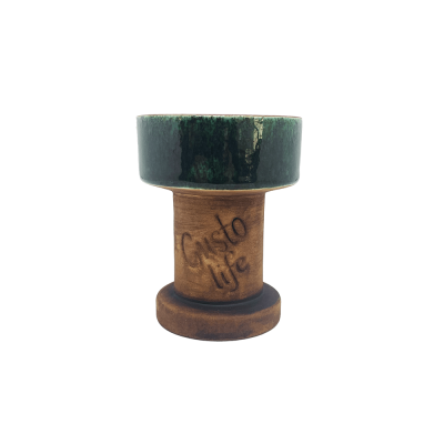 Глиняна чаша Gusto Bowls Rook Green (Зелений)