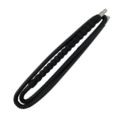 Одноразовий шланг для кальяну з мундштуком Black (чорний)