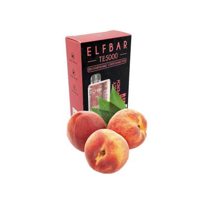 Elf Bar TE5000 Juicy Peach (Соковитий Персик) Одноразовий POD