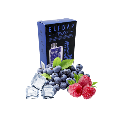 Elf Bar TE5000 Blue Razz Lemonade (Блю Раз Лимонад) Одноразовий POD