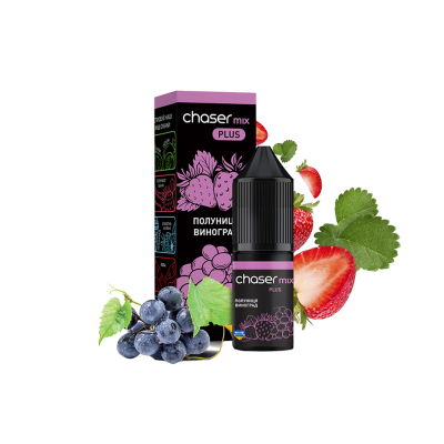 Рідина Chaser Strawberry Grape (Полуниця Виноград, 50 мг, 10 мл)