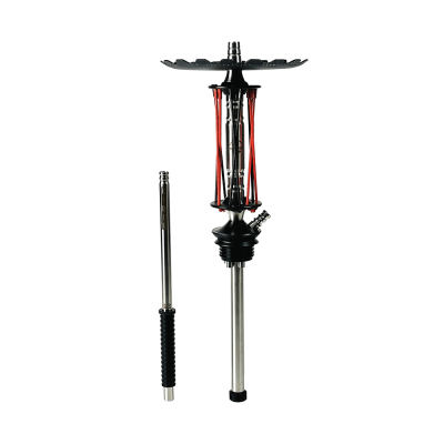 Кальян Trumpet Hookah Rider Black Red (чорно-червоний, базовий комплект)