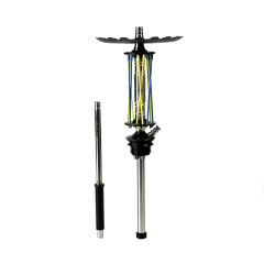 Кальян Trumpet Hookah Rider Blue Yellow (синьо-жовтий, базовий комплект)