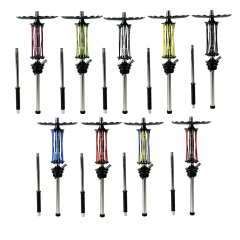 Кальян Trumpet Hookah Rider Blue (синій, базовий комплект)