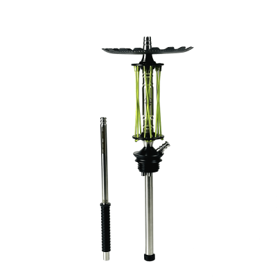 Кальян Trumpet Hookah Rider Green Neon (зелений, базовий комплект)