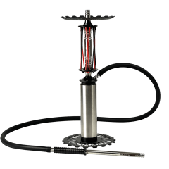 Кальян Trumpet Hookah Rider Still Revolution (чорно-червоний, повний комплект)
