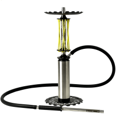 Кальян Trumpet Hookah Rider Still Yellow (жовтий, повний комплект)
