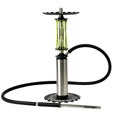 Кальян Trumpet Hookah Rider Still Green Neon (зелений, повний комплект)