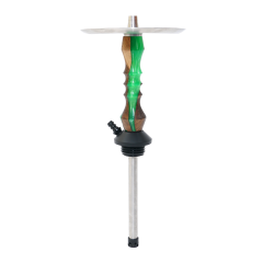 Кальян Drago Wood Epox Green (зелений, базовий комплект)