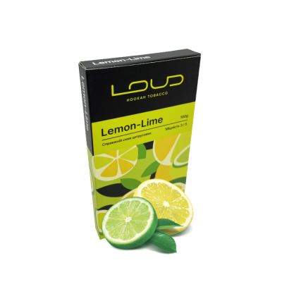 Тютюн Loud Lemon lime (Лимон Лайм, 100 г)
