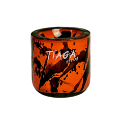 Глиняна чаша Tiaga Hookah Fire hurricane (Помаранчевий)