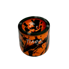 Глиняна чаша Tiaga Hookah Fire hurricane (Помаранчевий)