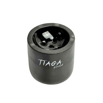 Глиняна чаша Tiaga Hookah Black (Чорний)