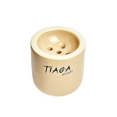 Глиняна чаша Tiaga Hookah Beige (Бежовий) Глиняна чаша Tiaga Hookah Beige (Бежовий)