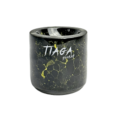 Глиняна чаша Tiaga Hookah Cayman (Чорний Жовтий)