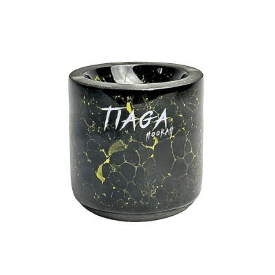 Глиняна чаша Tiaga Hookah Cayman (Чорний Жовтий)