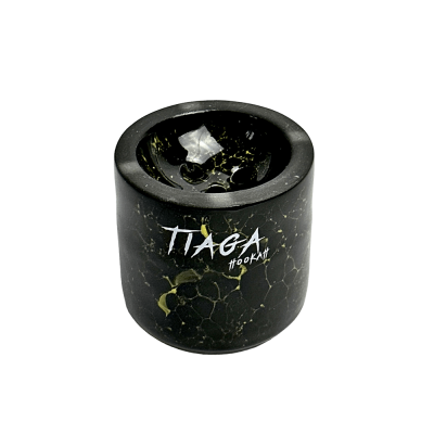 Глиняна чаша Tiaga Hookah Cayman (Чорний Жовтий)