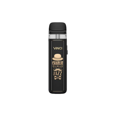 Voopoo Vinci Royal Edition 800 Gold Jazz (Чорний з золотом, з картриджем) Багаторазовий POD