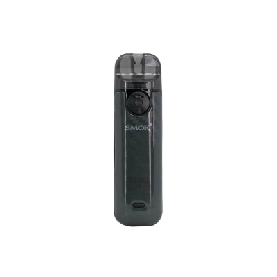 Smok Novo 4 800 Black Carbon Fiber (Чёрный карбон, с картриджем) Многоразовый POD