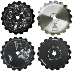 Кальян Trumpet Hookah Rider S Aqua (бірюзовий, базовий комплект)