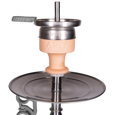 Кальян Amy SS 12 Black (чорний, повний комплект)