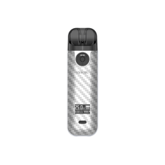 Smok Novo 4 800 Silver Carbon Fiber (Металлик, с картриджем) Многоразовый POD