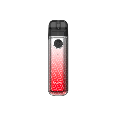 Smok Novo 4 Mini 900 Silver Red Cobra (Серебристо-Красный, с картриджем) Многоразовый POD