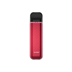 Smok Novo 3 800 Red Carbon Fiber (Красный карбон, с картриджем) Многоразовый POD