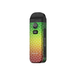 Smok Nord 4 2000 Rasta Green Armor (Зелёный, с картриджем) Многоразовый POD