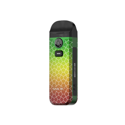 Smok Nord 4 2000 Rasta Green Armor (Зелёный, с картриджем) Многоразовый POD