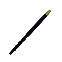 Мундштук для кальяну із алюмінію Storm Black (Чорний, Репліка)