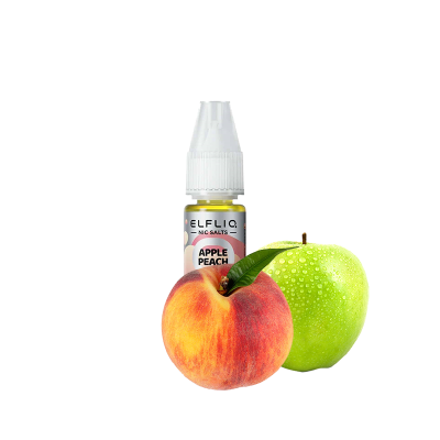 Рідина Elfliq Apple Peach (Яблуко Персик, 10 мл)