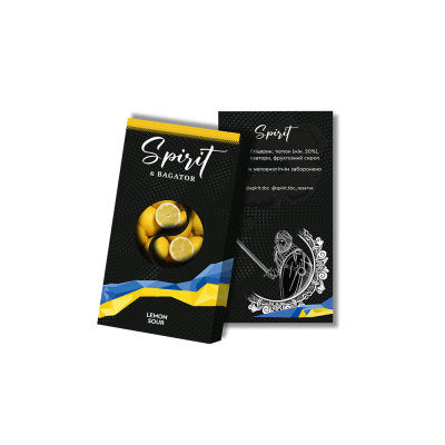 Табак Spirit Bagator Lemon Sour (Кислый Лимон, 40 г)