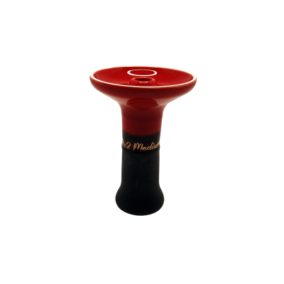 Чаша 2x2Hookah Medium Graphit Red (Червоний)